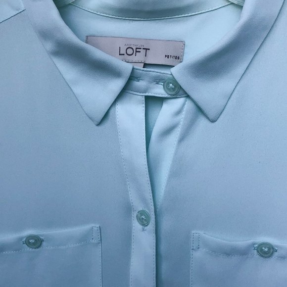 LOFT Ann Taylor Blouse Small - Picture 3 of 5